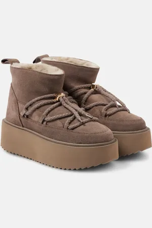 INUIKII Classic suede platform snow boots