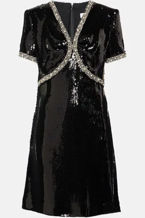 Nina Ricci Embellished sequined minidress