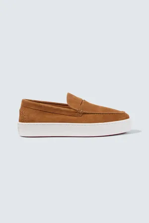 Christian Louboutin Paqueboat suede boat shoes
