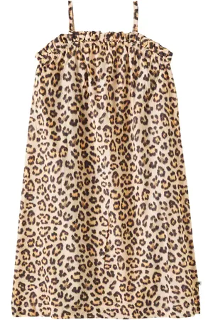 Molo Connie leopard-printed cotton maxi dress