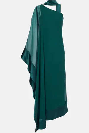 ‎Taller Marmo‎ Betsy Spirito one-shoulder silk maxi dress