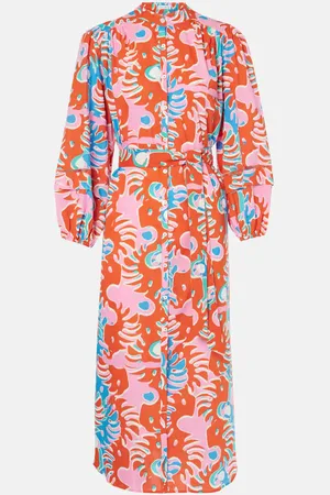 POUPETTE ST BARTH Cathy printed cotton shirt dress