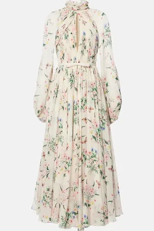 Giambattista Valli Floral silk midi dress