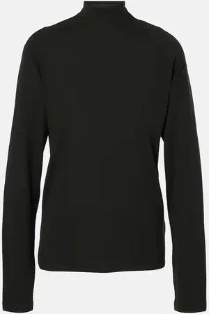 The Row Honna wool turtleneck top