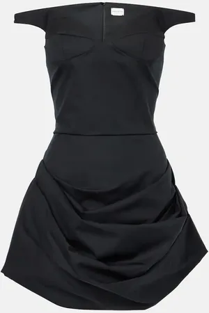 MAGDA BUTRYM Off-shoulder cotton minidress