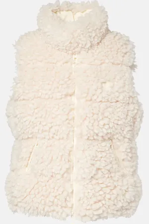 Moncler Wourl teddy down vest