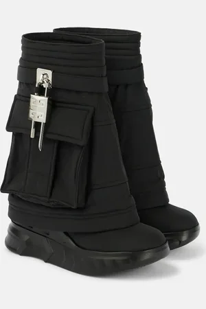 Givenchy Shark Lock Biker technical ankle boots