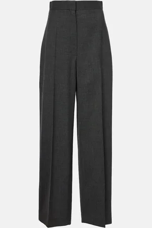 The Row Gordon virgin wool wide-leg pants