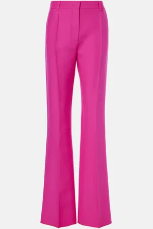 VALENTINO Crepe Couture flared pants