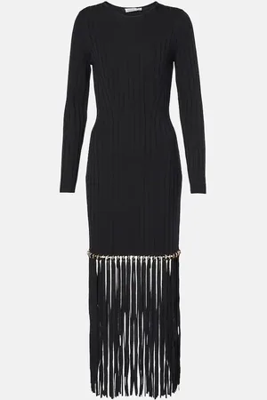 Simkhai Sharron fringed midi dress
