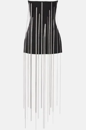 Victoria Beckham Chain-detail corset top