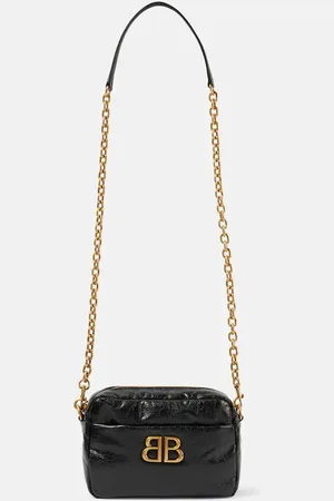 Balenciaga Monaco XS leather camera bag