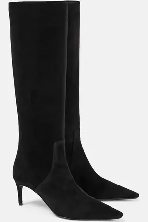 Dolce & Gabbana Suede knee-high boots