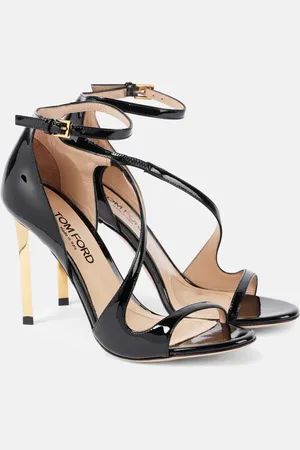 Tom Ford Newton patent leather sandals