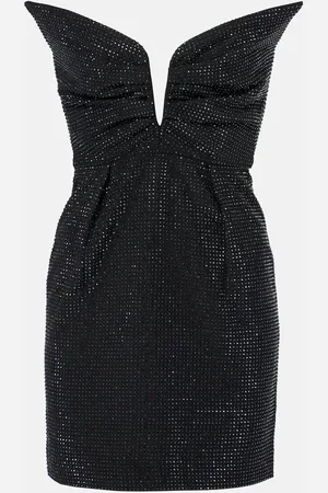 Roland Mouret Crystal-embellished minidress