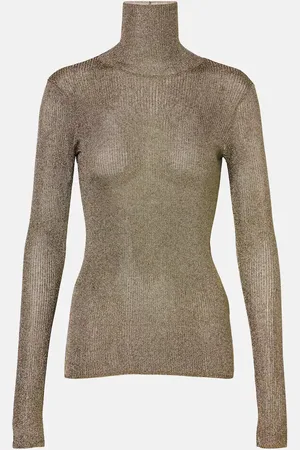 Isabel Marant LamÃ© turtleneck sweater