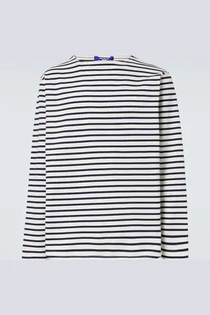 JUNYA WATANABE Striped cotton-blend T-shirt