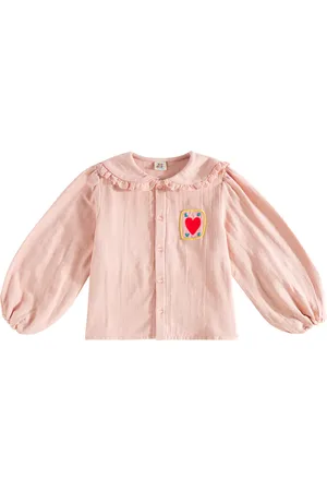 Jelly Mallow Love cotton blouse