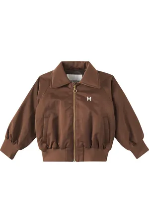 Mini Rodini Cool Cats patch-appliquÃ© bomber jacket