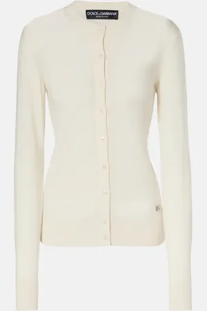 Dolce & Gabbana DG cashmere and silk cardigan