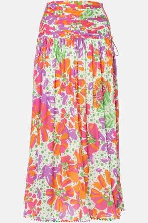 POUPETTE ST BARTH Carla printed maxi skirt