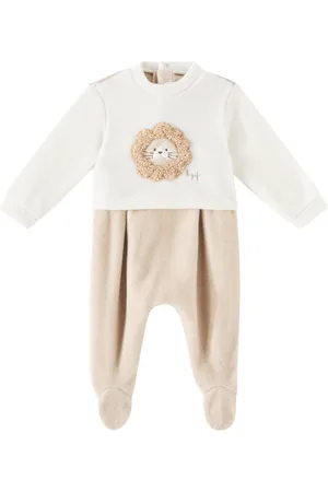 Il gufo Baby patch-appliquÃ© onesie