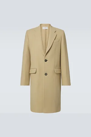 Ami Single-breasted wool coat