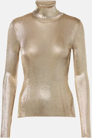 Tom Ford LamÃ© turtleneck sweater