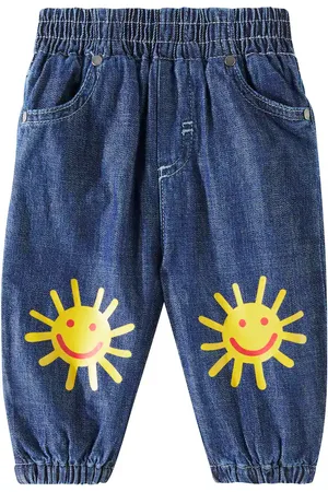 Stella McCartney Baby printed straight jeans