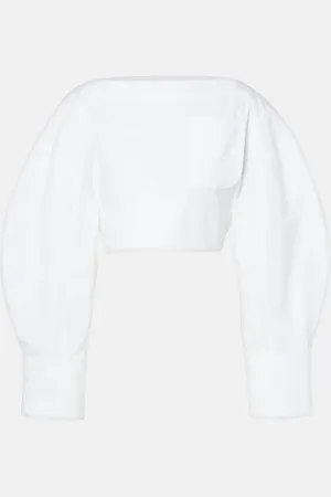 Jacquemus La Chemise Barco cotton shirt