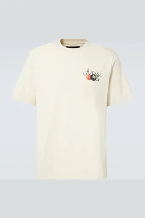 AMIRI Pool Cue printed cotton jersey T-shirt