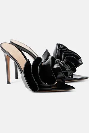 Gianvito Rossi Gabrielle 105 leather mules