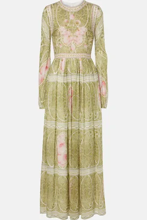Giambattista Valli Floral silk georgette maxi dress