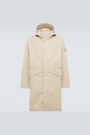 Stone Island Ghost Compass cotton gabardine down jacket