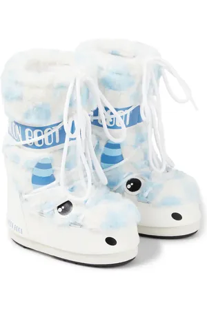 Moon Boot Icon faux fur snow boots
