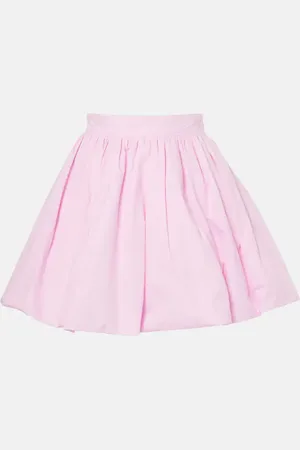 Patou Cotton miniskirt