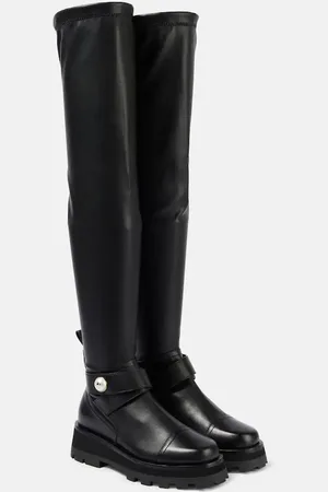 Jimmy Choo Meena leather over-the-knee boots