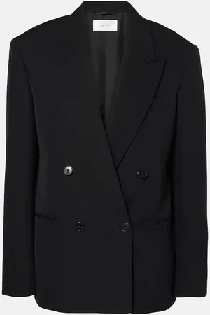 The Row Sandon double-breasted wool blazer