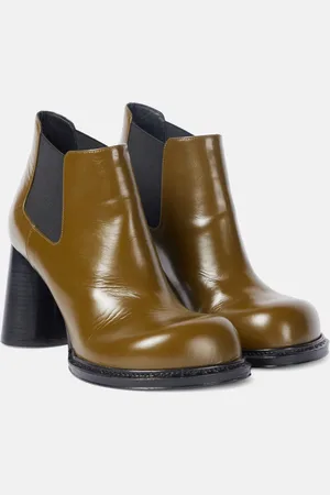 Bottega Veneta Cliff leather ankle boots