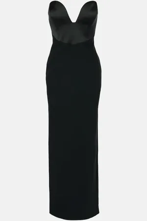 Ilkyaz Ozel Strapless corset gown
