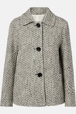 Max Mara Wool and cotton-blend jacket