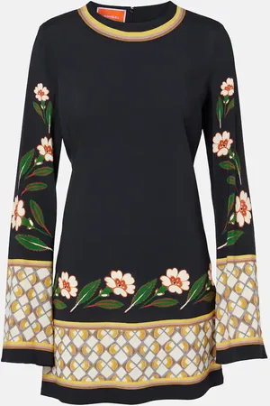 La DoubleJ Supreme Swing floral printed minidress