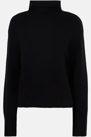 Fforme Julie cropped wool and cashmere sweater