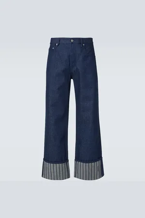 Jacquemus La Casa striped wide-leg jeans