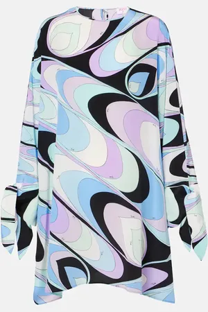 Puccini Printed silk kaftan