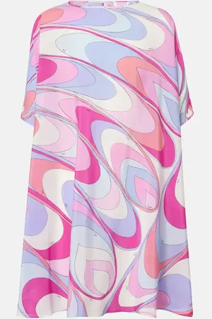 Puccini Printed silk crÃªpe de chine kaftan