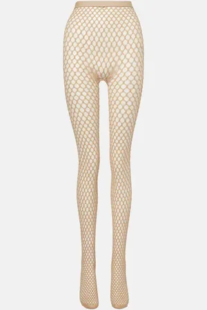 WARDROBE.NYC X RHW Web wool-blend tights
