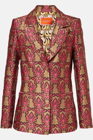 La DoubleJ 24/7 cotton jacquard blazer