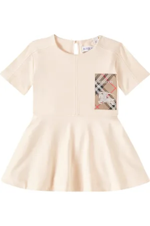 Burberry Baby Burberry Check cotton jersey dress