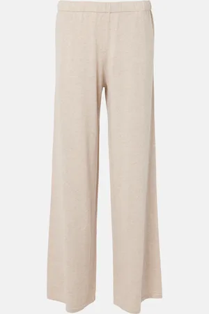 Lisa Yang Aina cotton and cashmere wide-leg pants